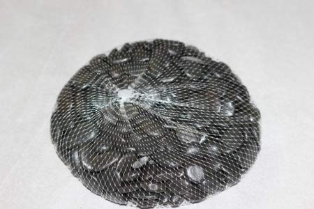 Assorted Polished Small Rocks, Natural Black