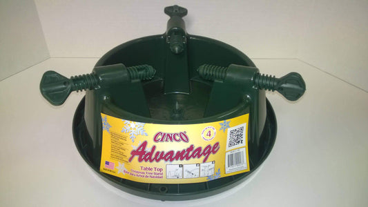 Christmas Tree Stand for Live Trees – Premium, Lightweight & Durable (Fits Tabletop to 10 ft Trees)