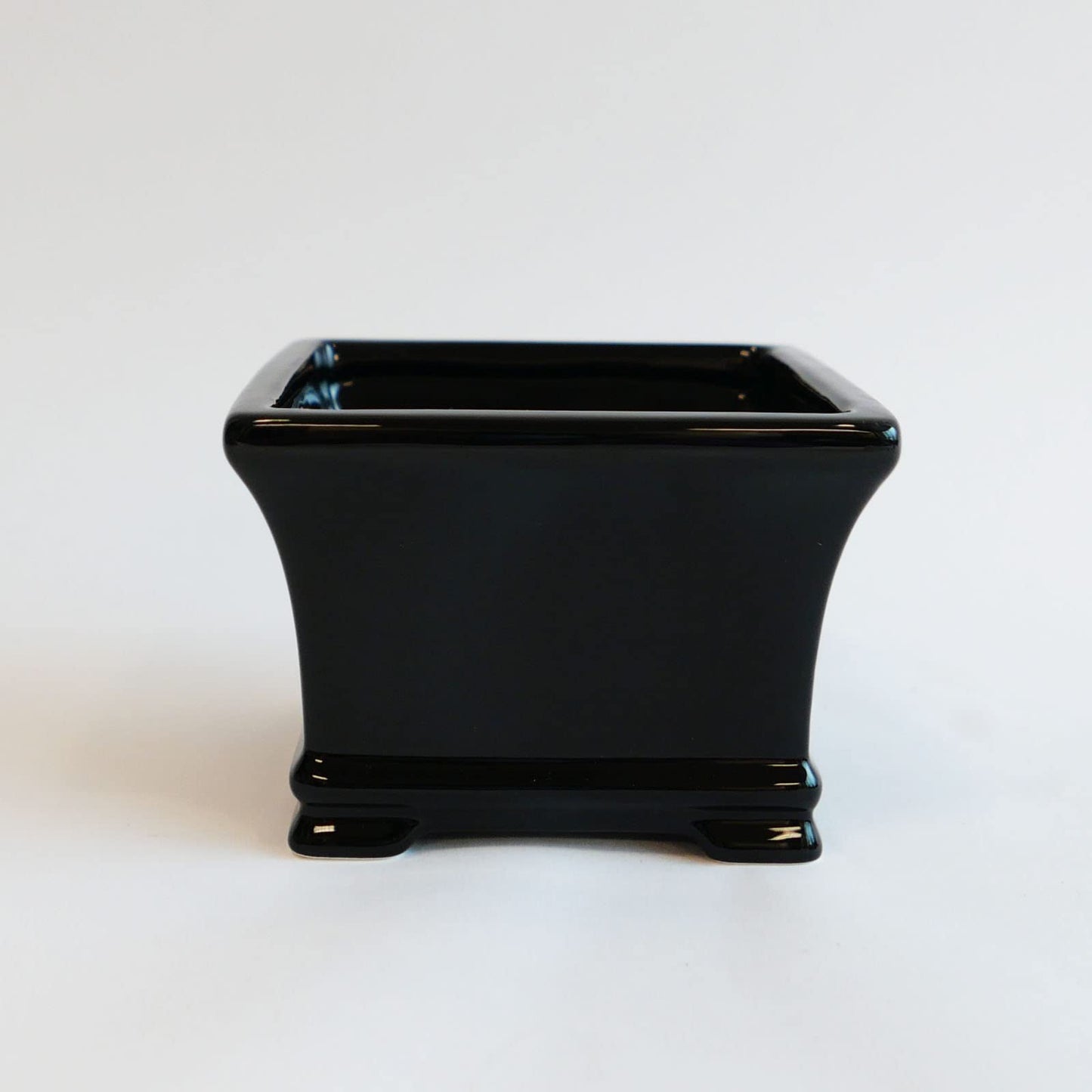 Classic 3-Tier Lucky Bamboo Tower – Live Plant in Black Ceramic Pot